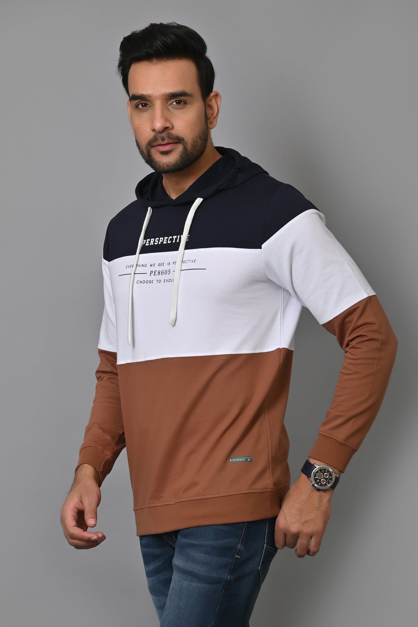 Arbour Men Hoodies Slim Fit Full Sleeves T-Shirt