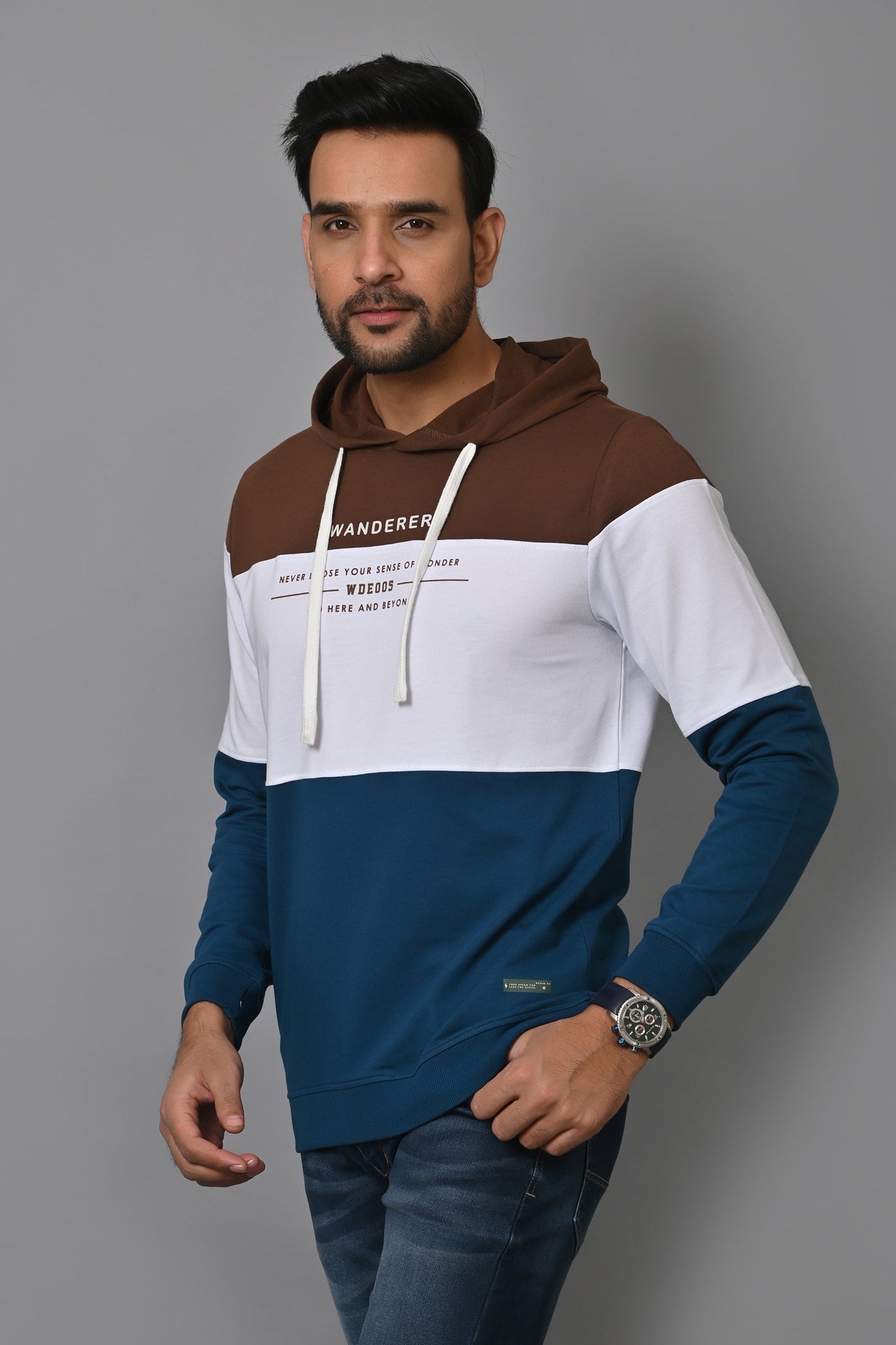 Arbour Men Hoodies Slim Fit Full Sleeves T-Shirt