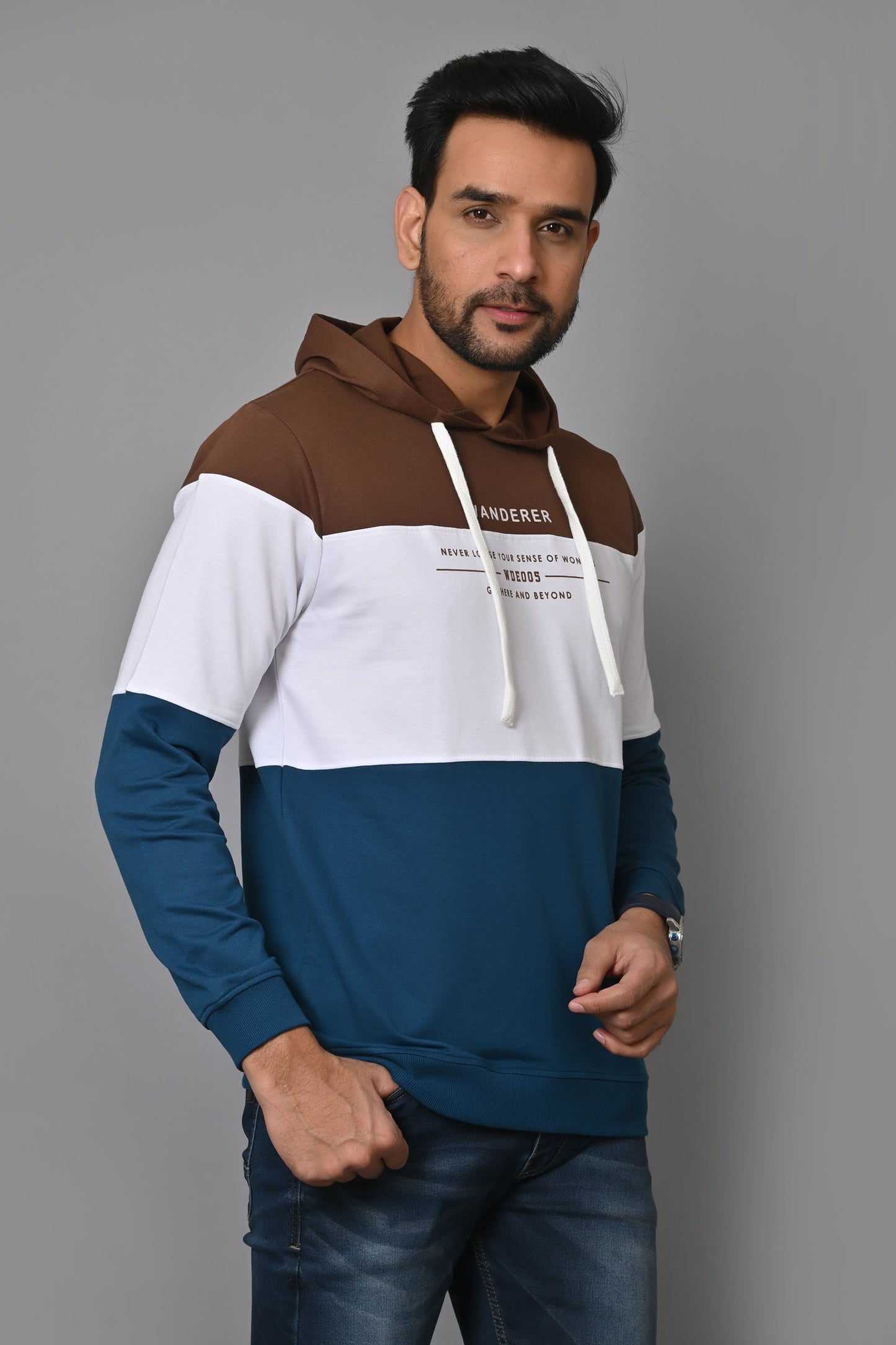 Arbour Men Hoodies Slim Fit Full Sleeves T-Shirt