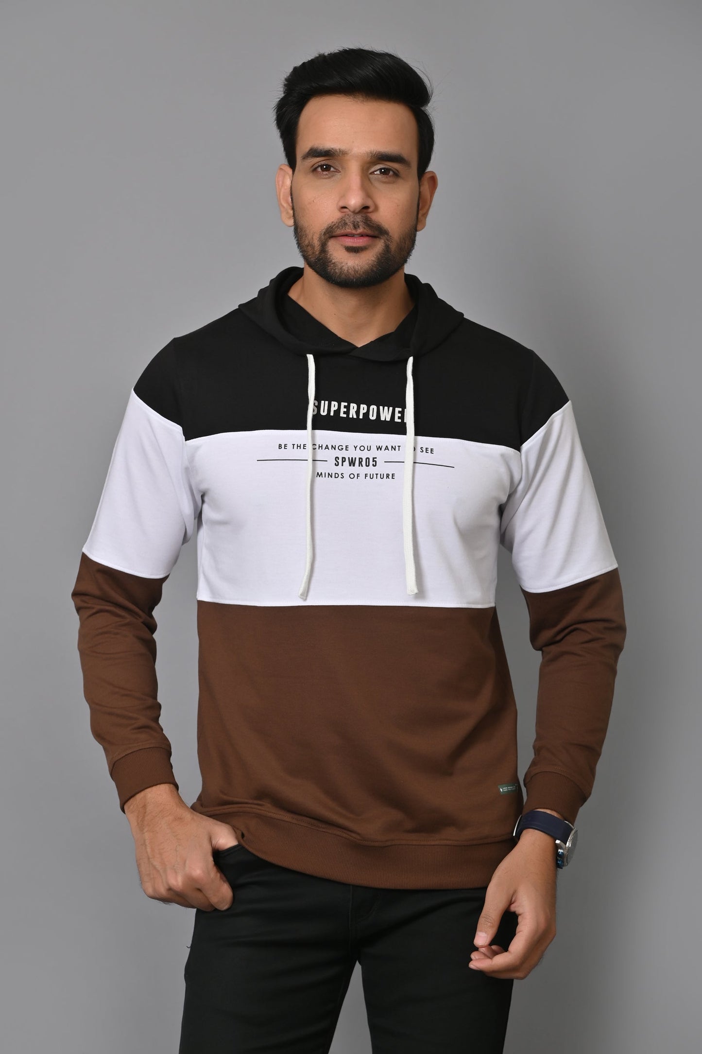 Arbour Men Hoodies Slim Fit Full Sleeves T-Shirt