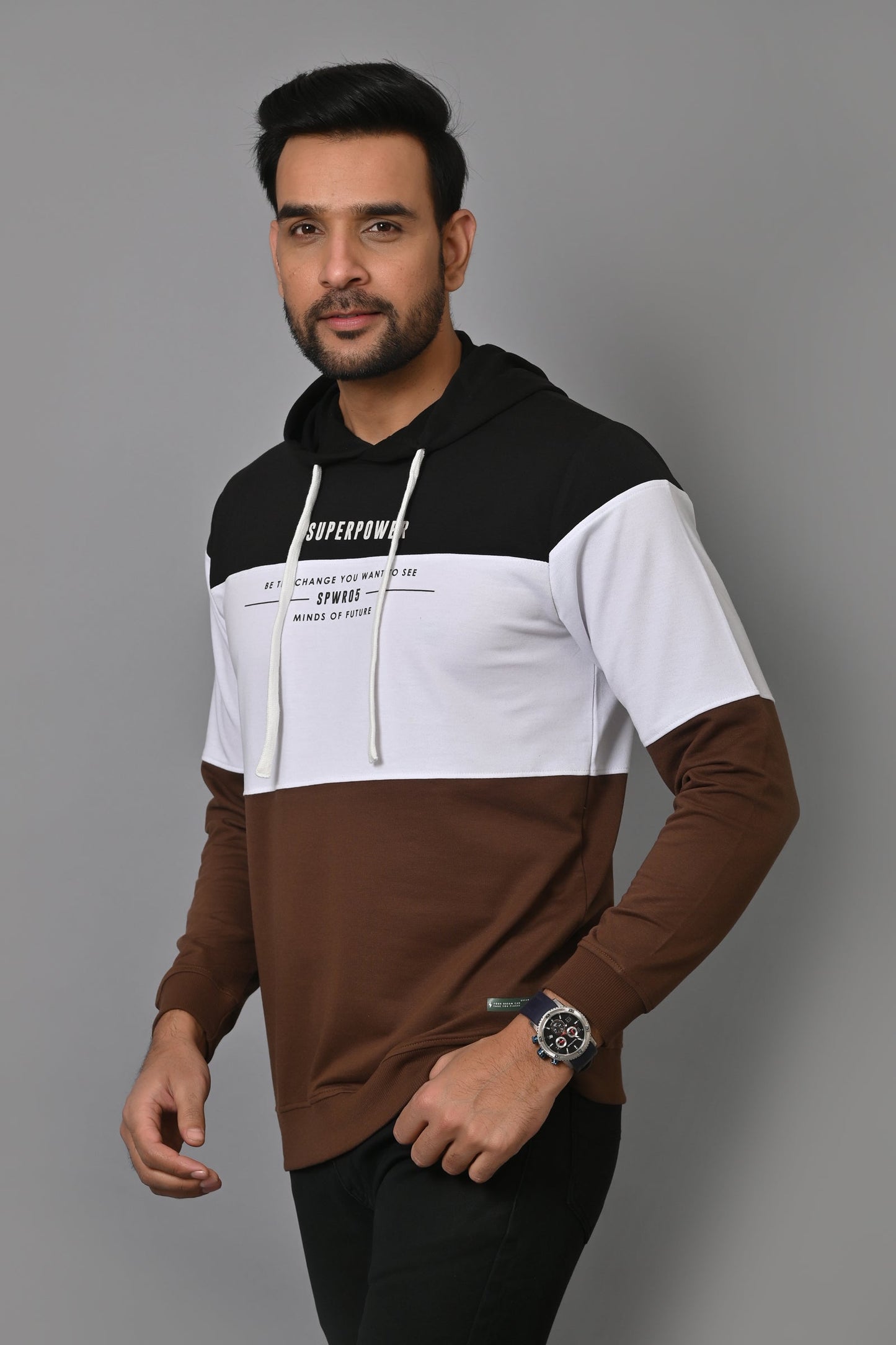 Arbour Men Hoodies Slim Fit Full Sleeves T-Shirt