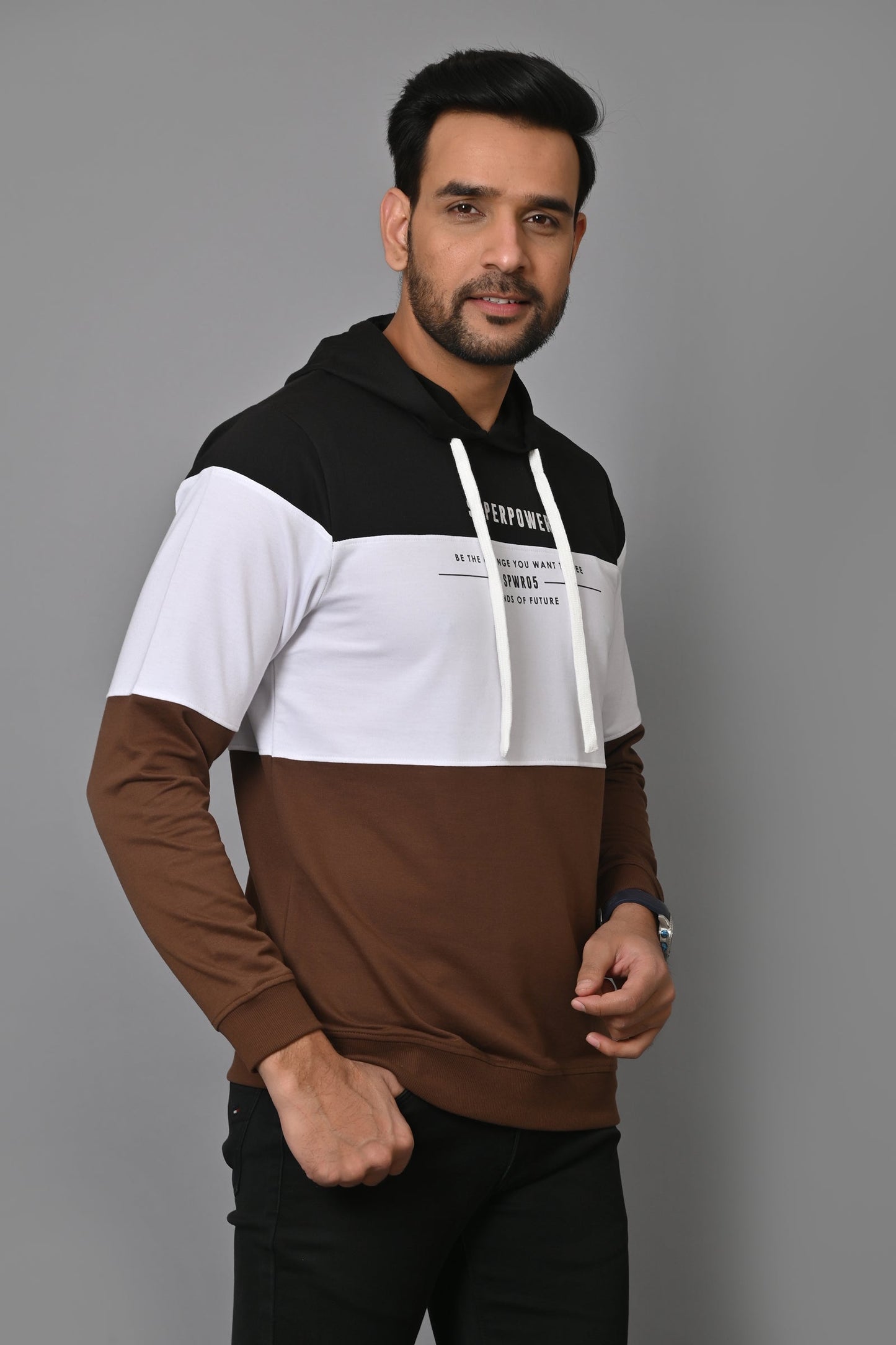 Arbour Men Hoodies Slim Fit Full Sleeves T-Shirt