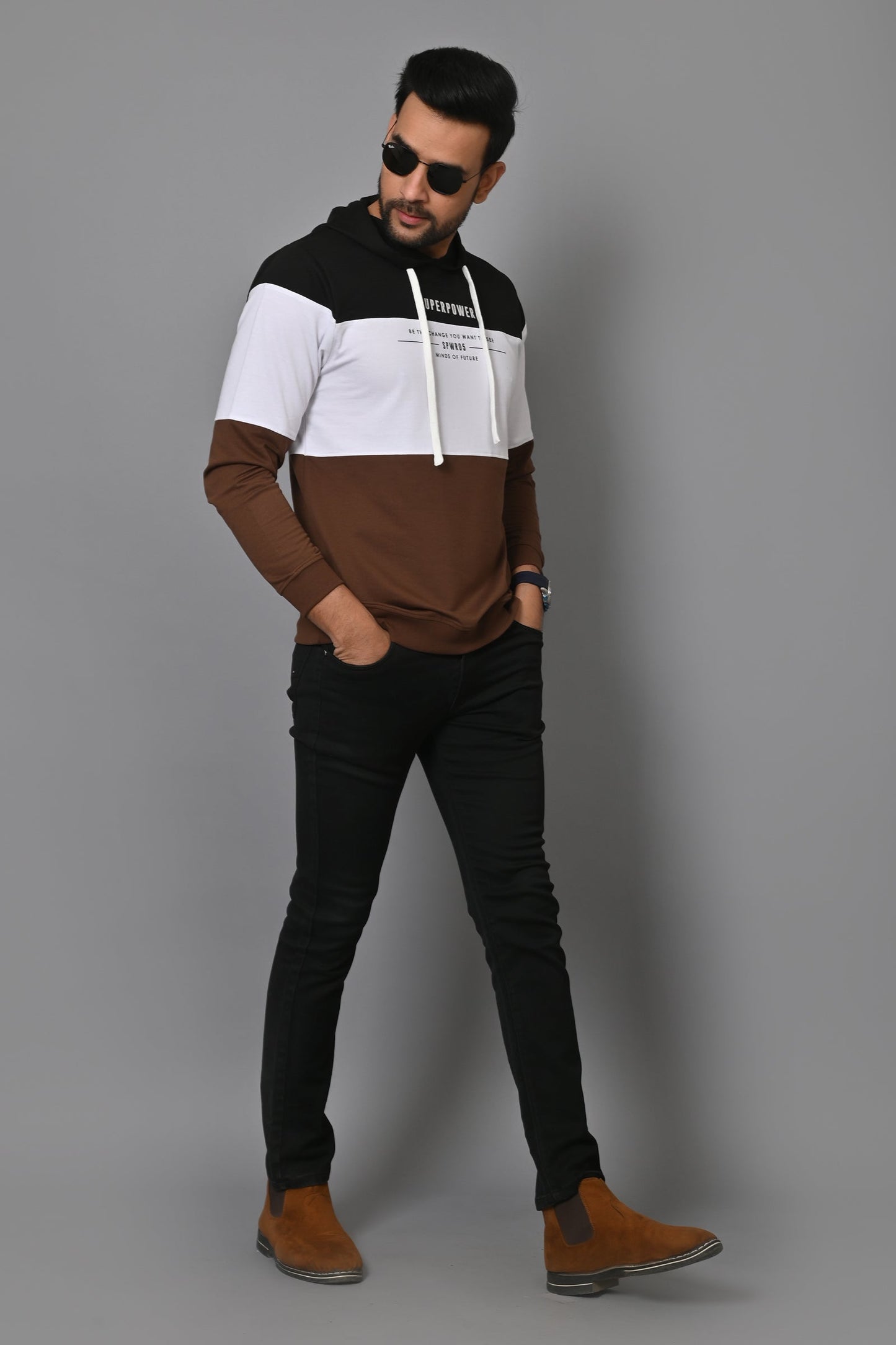 Arbour Men Hoodies Slim Fit Full Sleeves T-Shirt