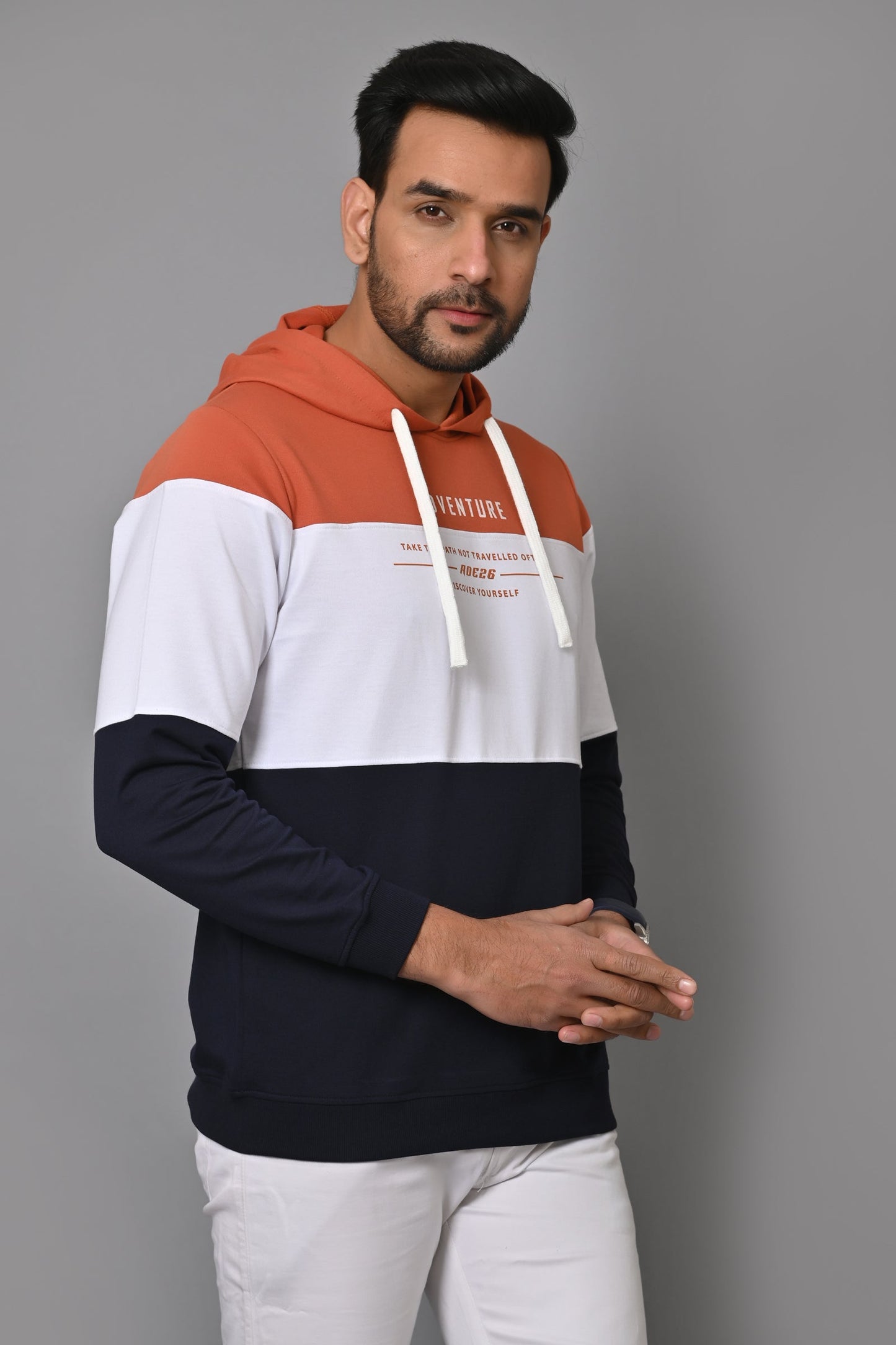 Arbour Men Hoodies Slim Fit Full Sleeves T-Shirt