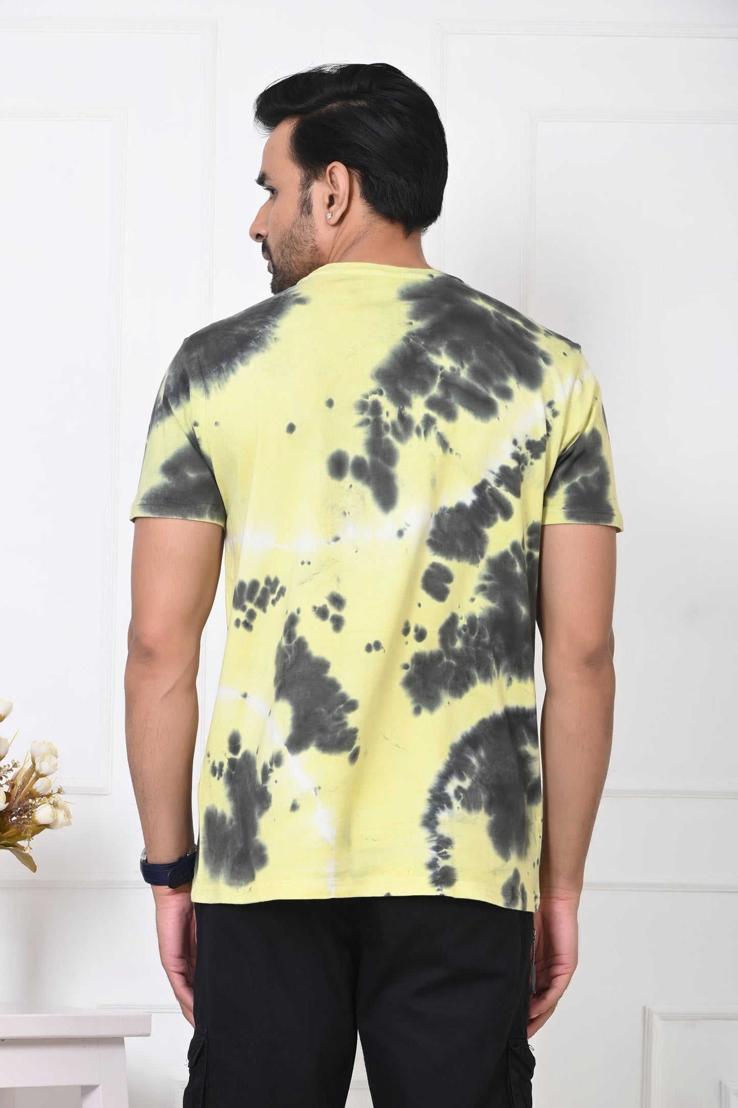 Arbour Men Round Neck Printed Half Sleeves T-Shirt