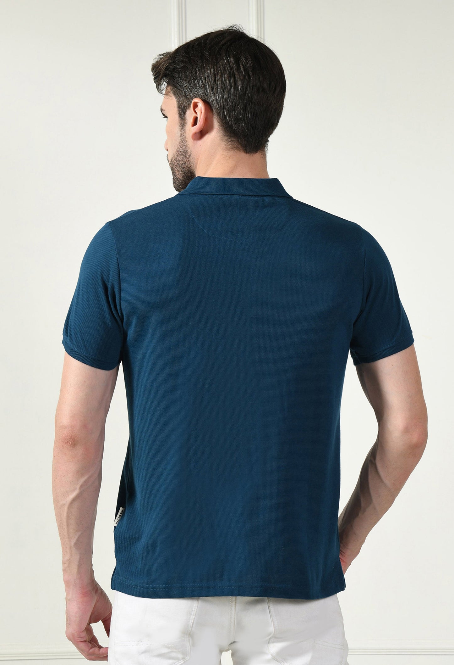 Arbour Men Polo Neck Pocket Half Sleeves T-Shirt