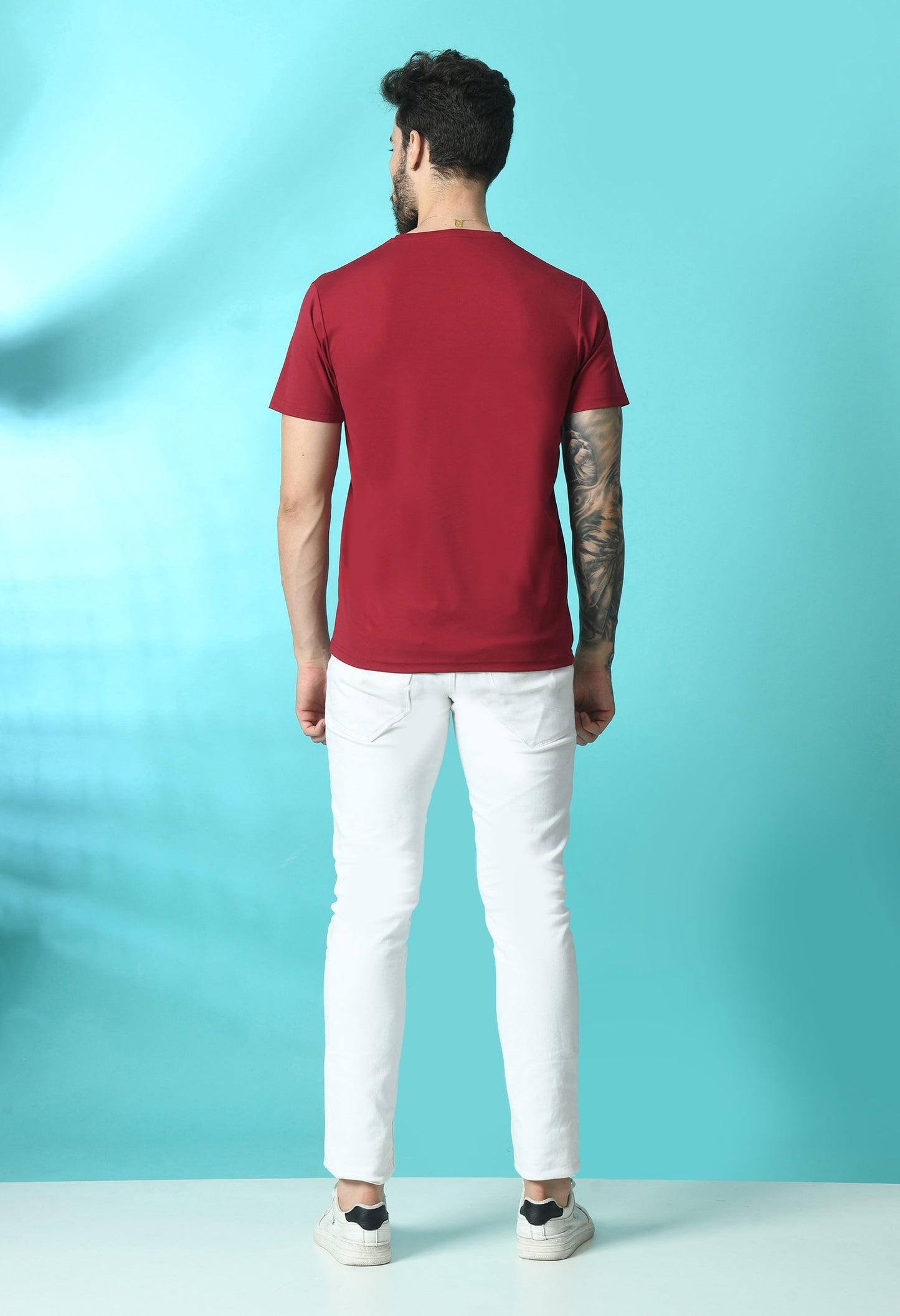 Arbour Men Round Neck Half Sleeves T-Shirt