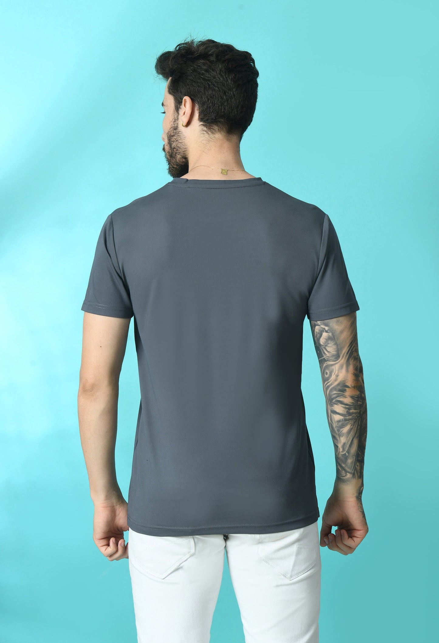 Arbour Men Round Neck Half Sleeves T-Shirt