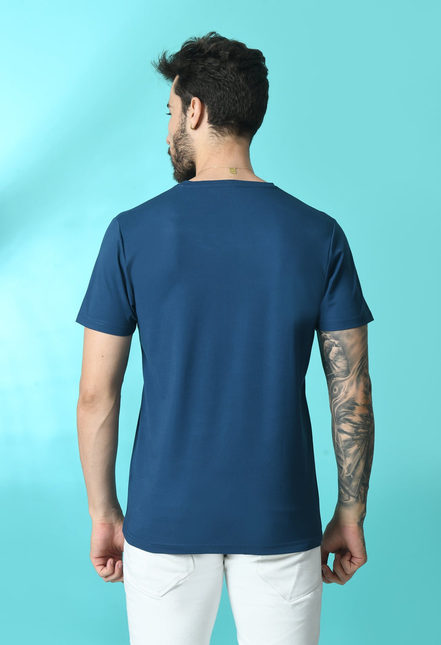 Arbour Men Round Neck Half Sleeves T-Shirt