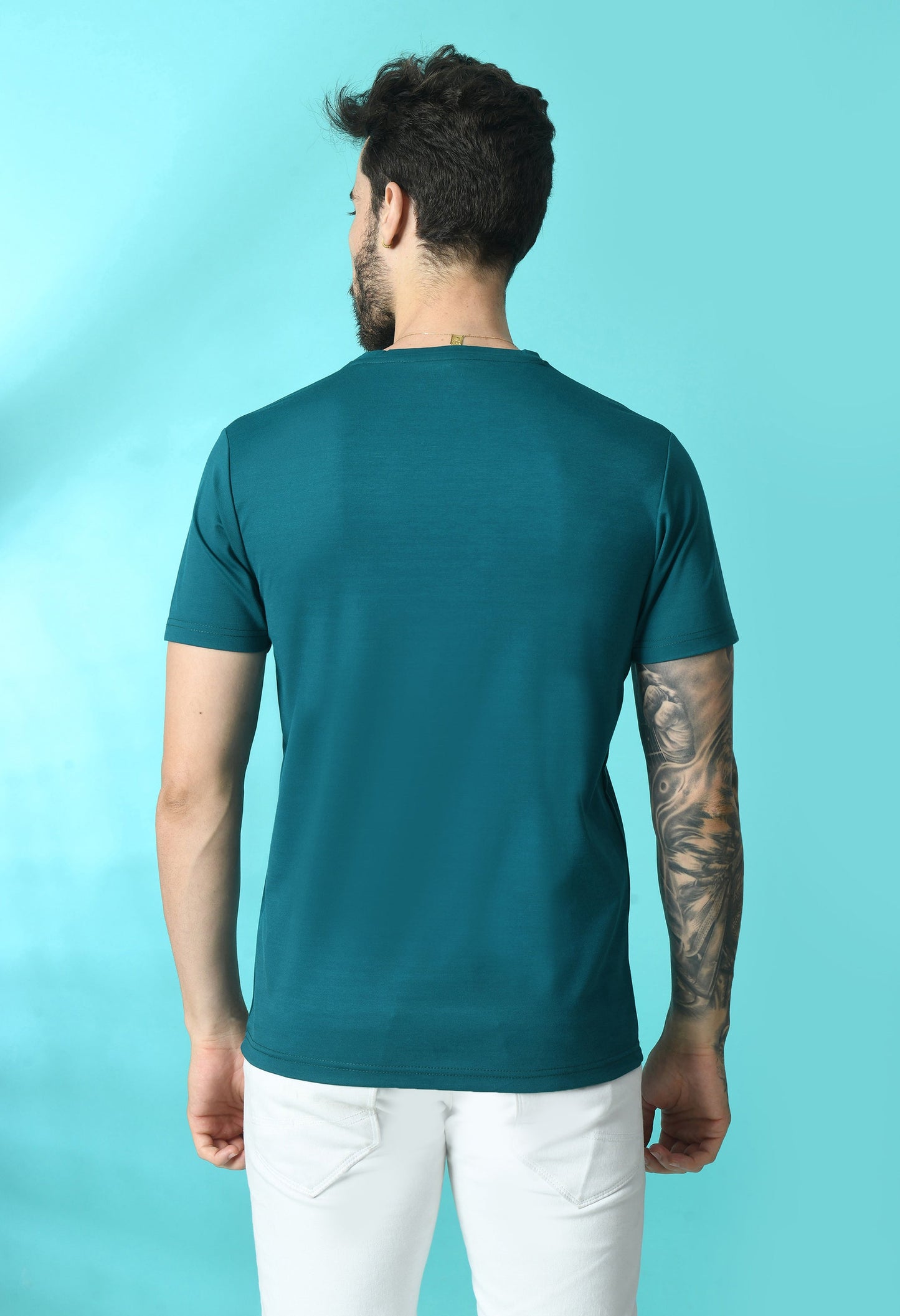 Arbour Men Round Neck Half Sleeves T-Shirt