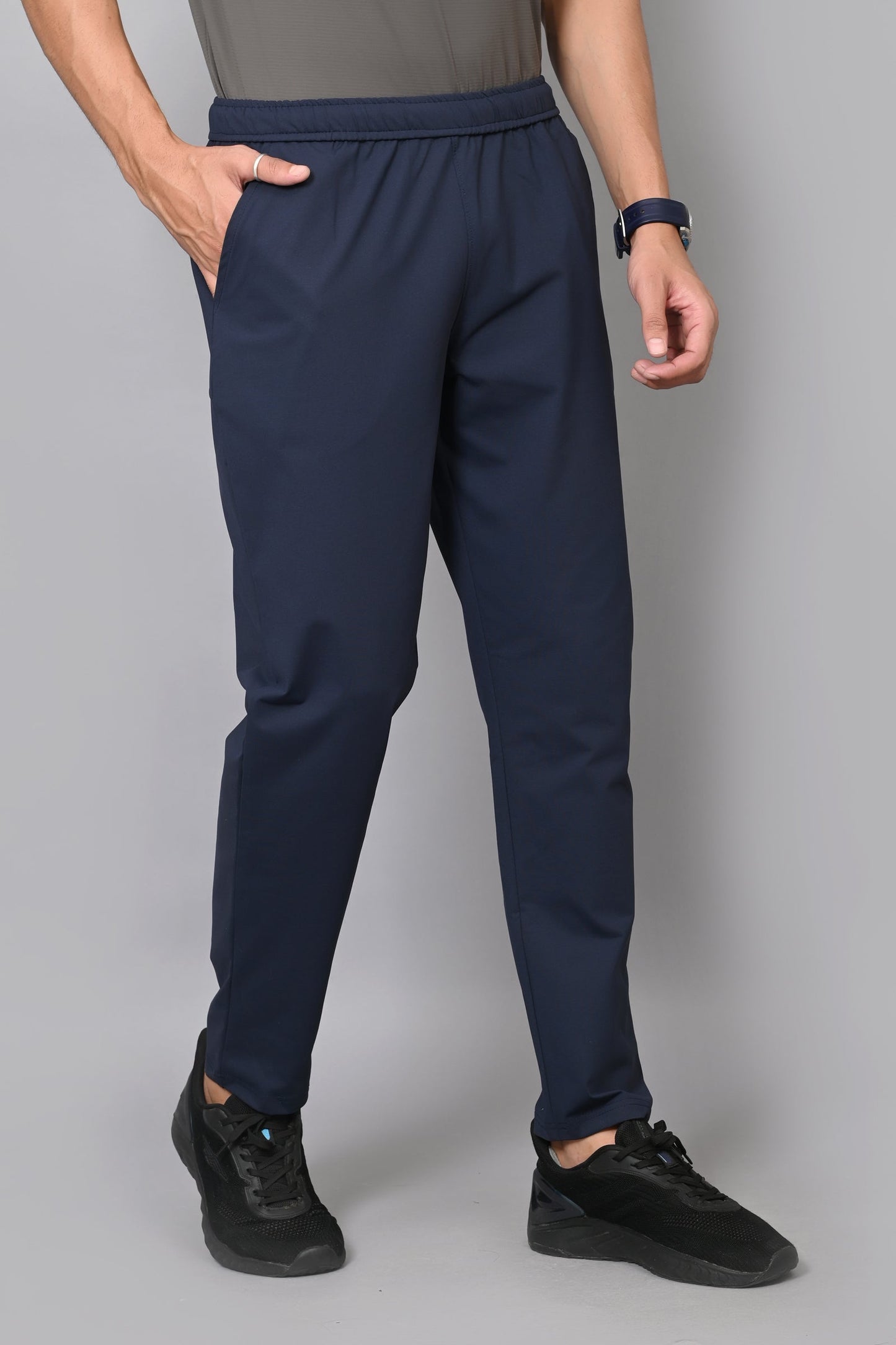 Arbour Men stylish Solid Slim Fit Track Pants