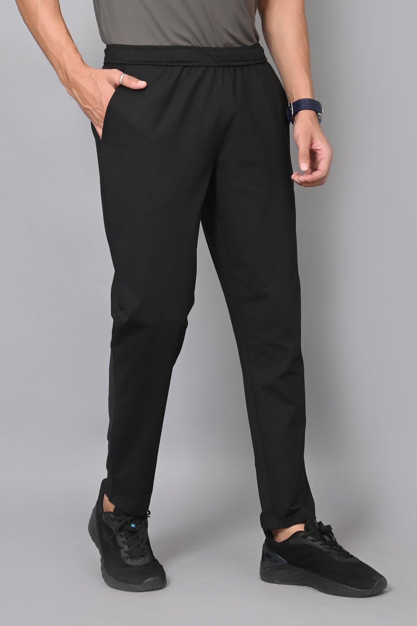 Arbour Men stylish Solid Slim Fit Track Pants