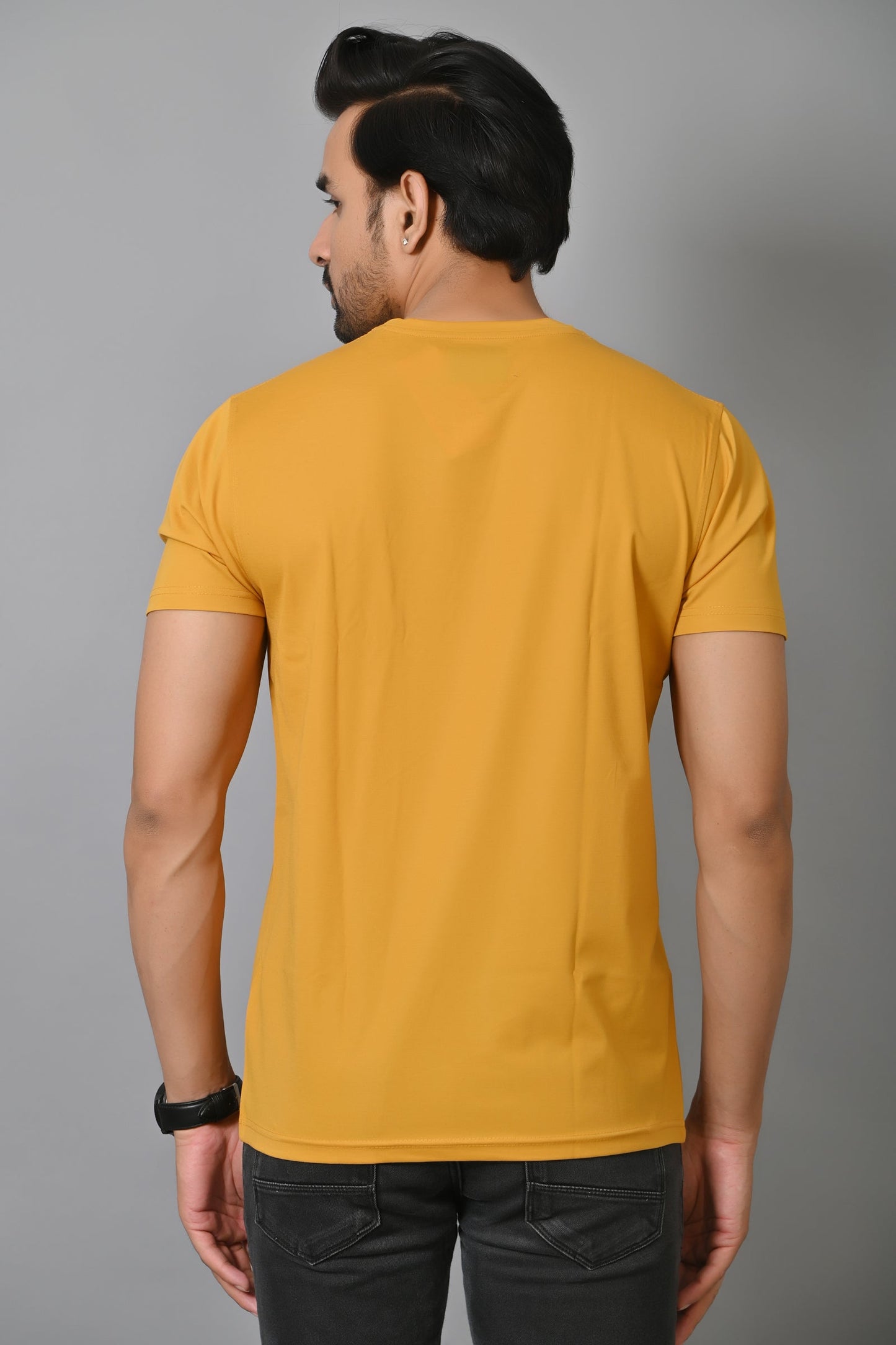 Arbour Men Round Neck Half Sleeves T-Shirt