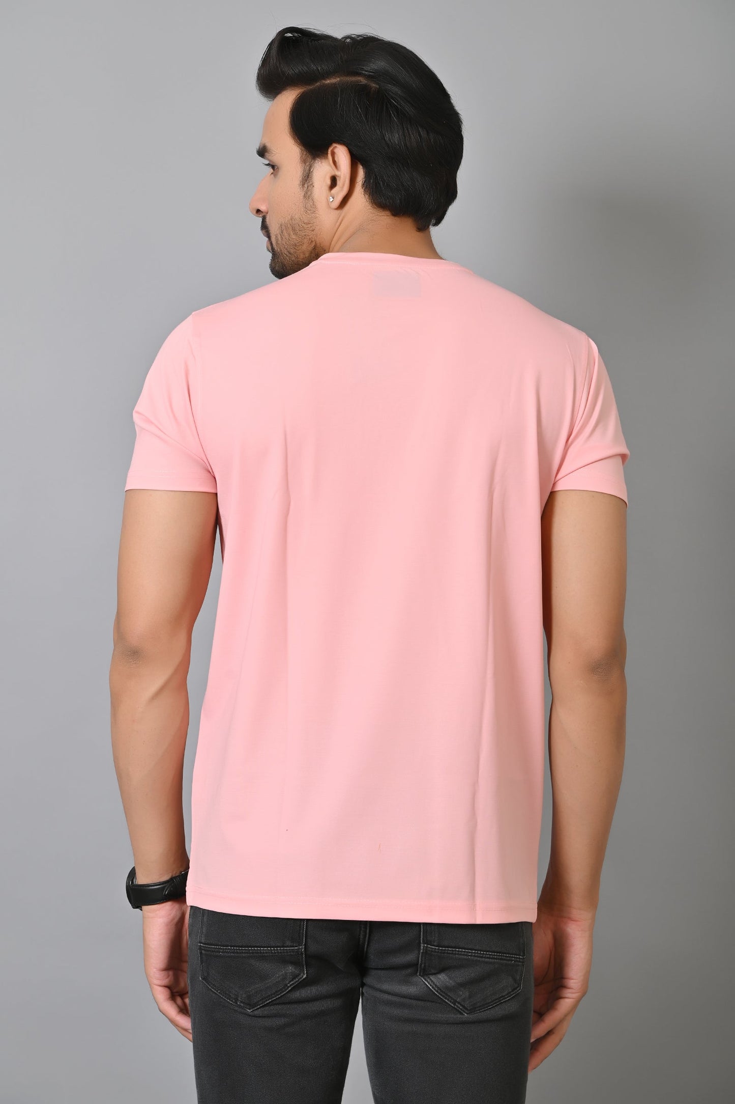 Arbour Men Round Neck Half Sleeves T-Shirt