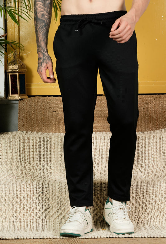 Arbour Men solid Slim Fit Track Pants